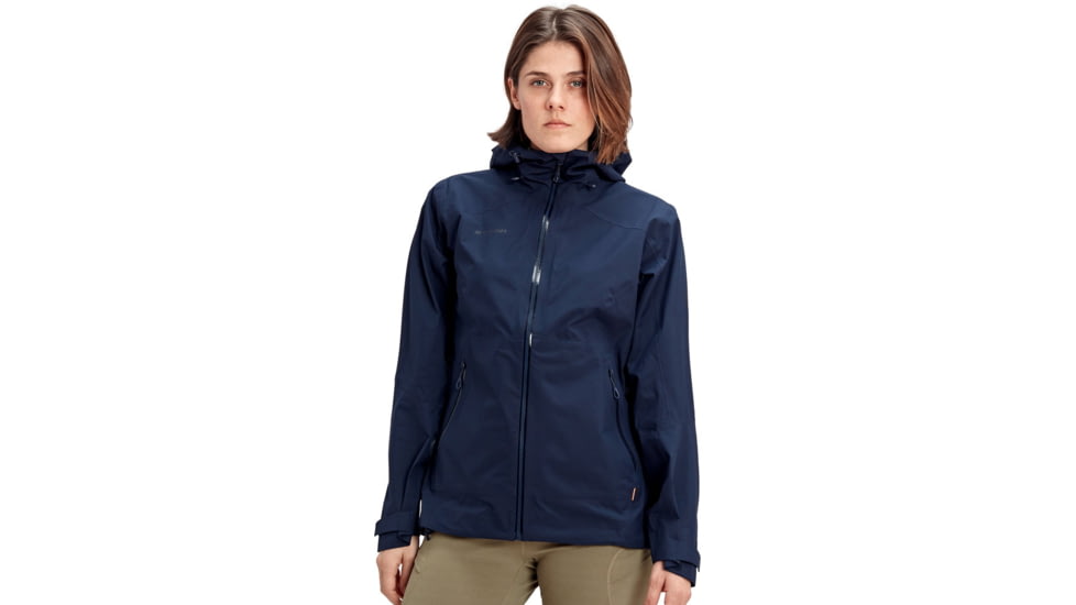 Mammut Convey Tour Hardshell Hooded Jacket - Womens, Peacoat, Small, 1010-27850-50125-113