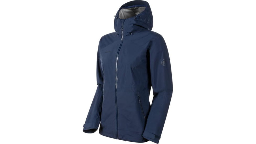 Mammut Convey Tour Hardshell Hooded Jacket - Womens, Peacoat, Small, 1010-27850-50125-113