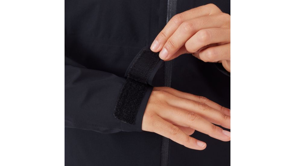 Mammut Convey Tour Hooded Hardshell Jacket - Womens, Black, Extra Large, 1010-26020-0001-116