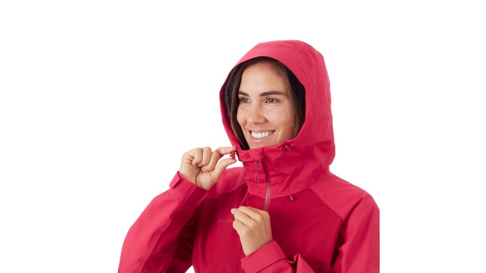 Mammut Convey Tour Hooded Hardshell Jacket - Womens, Scooter/Dragon Fruit, Large, 1010-26022-3568-115