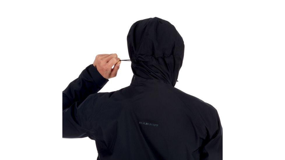 Mammut Convey Tour HS Hooded Jacket - Men's, Black, Large, 1010-26032-0001-115