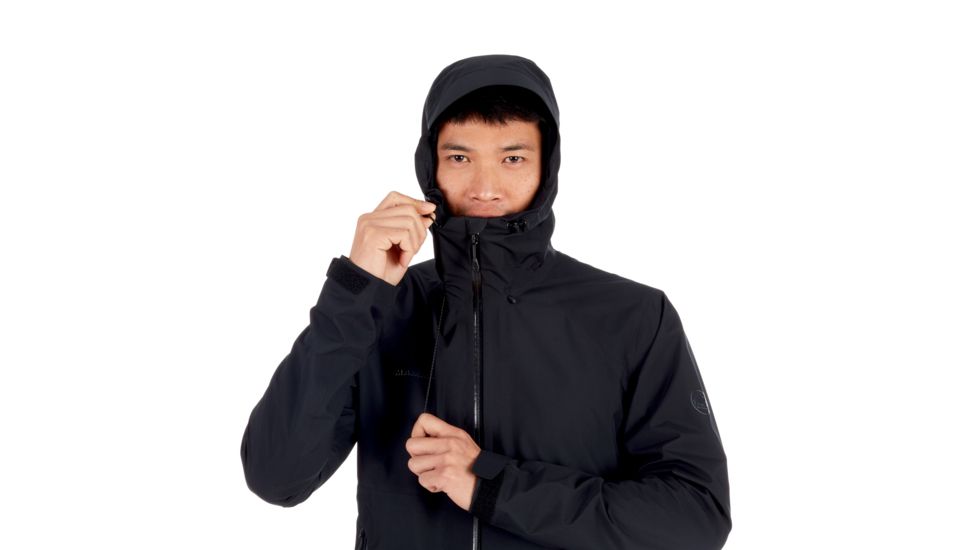 Mammut Convey Tour HS Hooded Jacket - Men's, Black, Large, 1010-26032-0001-115