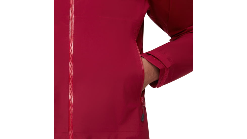 Mammut Convey Tour HS Hooded Jacket - Mens, Blood Red, Small, 1010-27841-3715-113