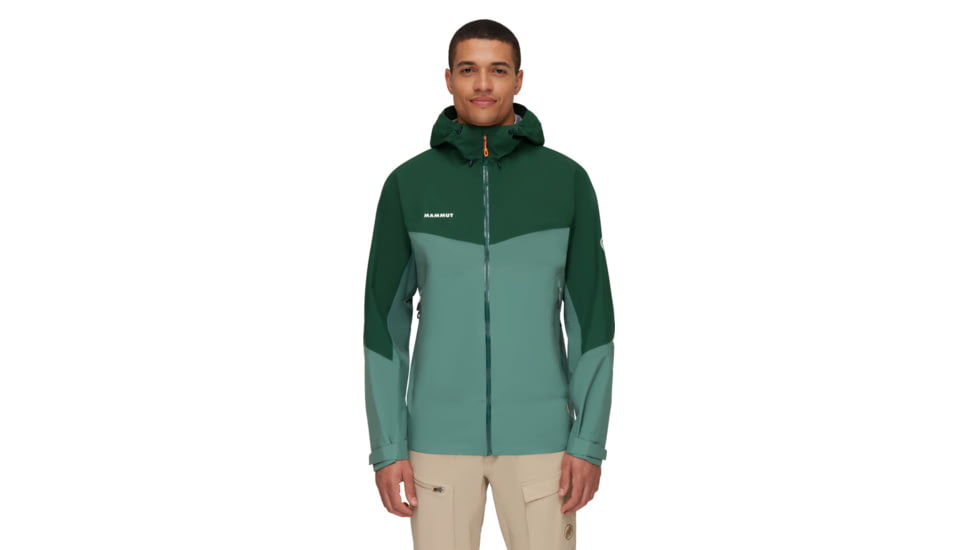 Mammut Convey Tour HS Hooded Jacket - Mens, Dark Jade/Woods, Large, 1010-27841-40239-115