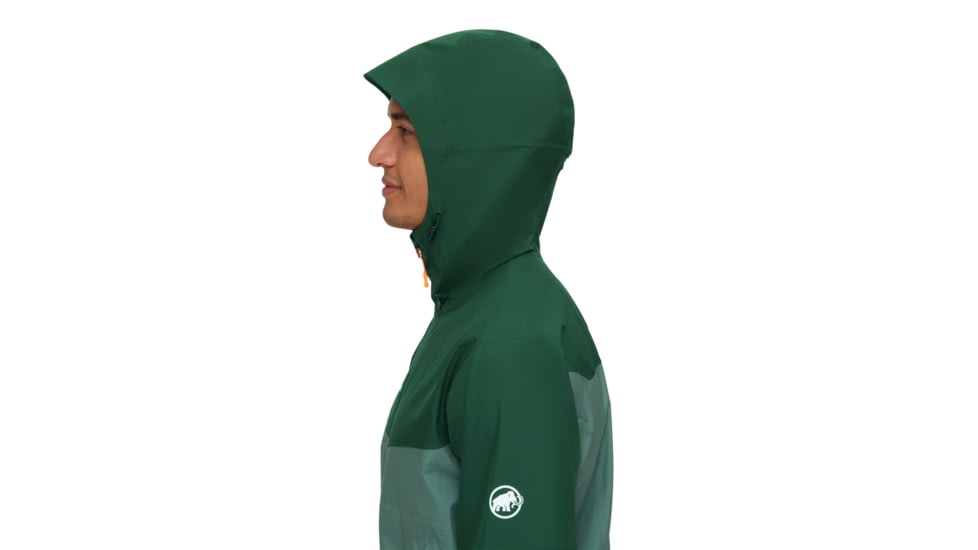 Mammut Convey Tour HS Hooded Jacket - Mens, Dark Jade/Woods, Large, 1010-27841-40239-115