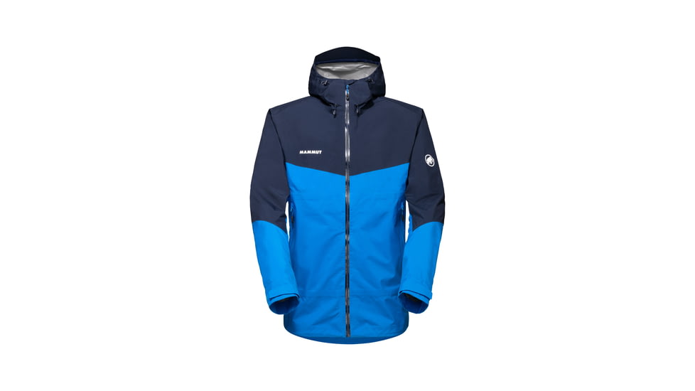 Mammut Convey Tour HS Hooded Jacket - Mens, Ice/Marine, Small, 1010-27841-50507-113