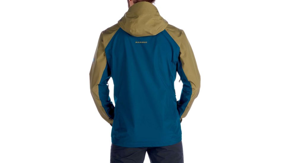 Mammut Convey Tour HS Hooded Jacket - Mens, Poseidon-Olive, Medium, 1010-26032-50137-114
