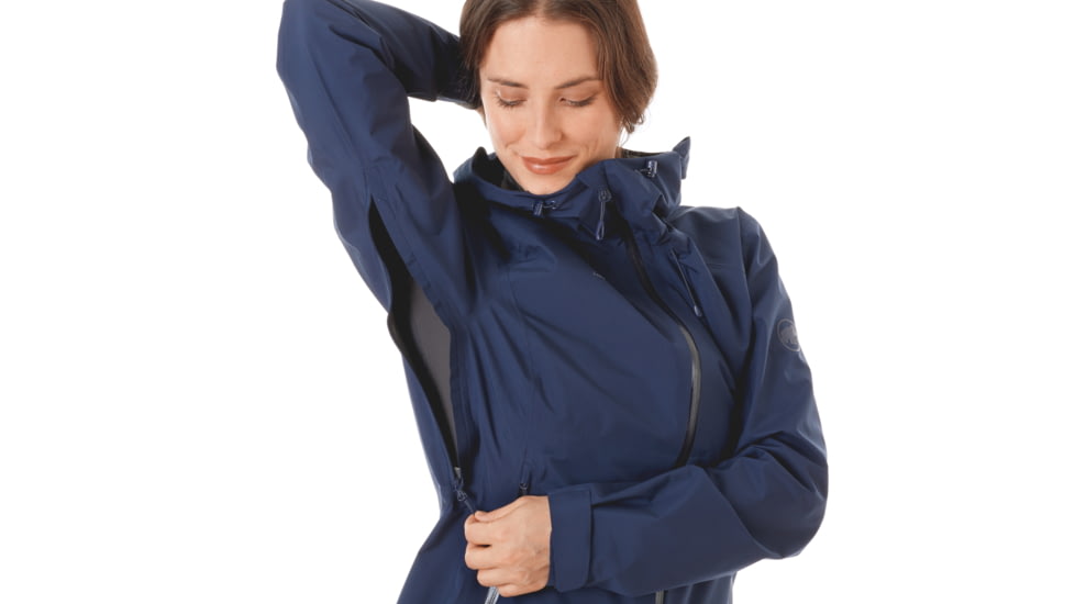 Mammut Convey Tour HS Hooded Jacket - Women's, Peacoat, Large, 1010-26022-50125-115