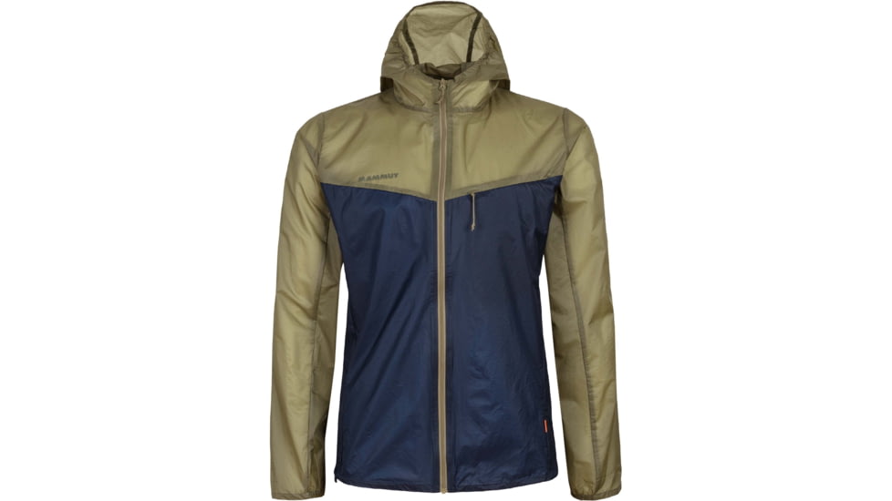 Mammut Convey WB Hooded Jacket - Mens, Olive/Marine, Small, 1012-00110-40123-113