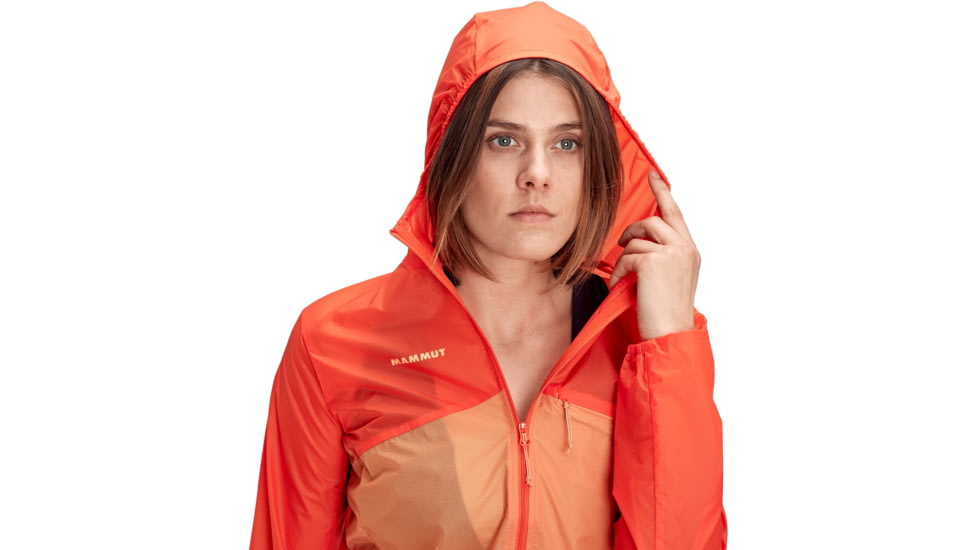 Mammut Convey WB Hooded Jacket - Womens, Poinciana/Baked, Small, 1012-00120-3613-113
