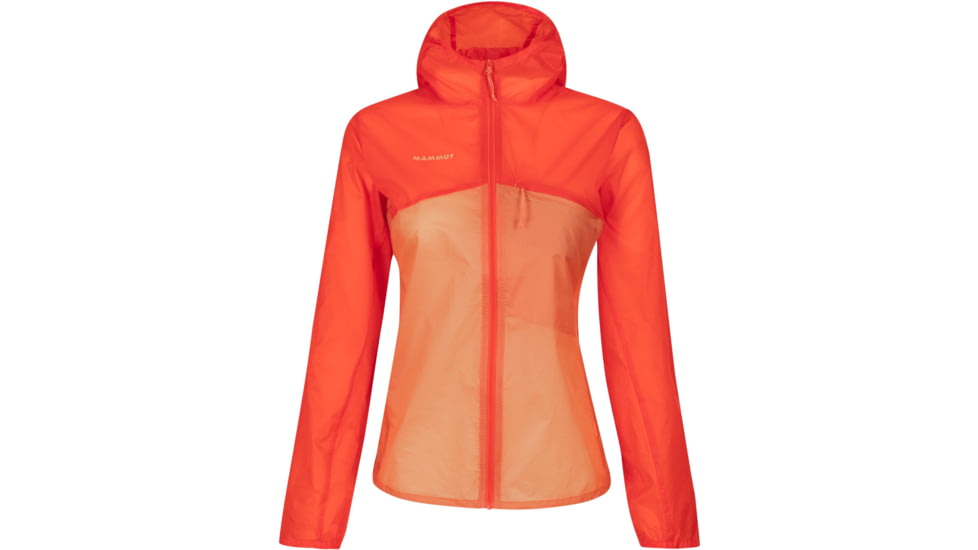 Mammut Convey Windbreaker Hooded Jacket - Women's, Poinciana/Baked, Medium, 1012-00120-3613-114