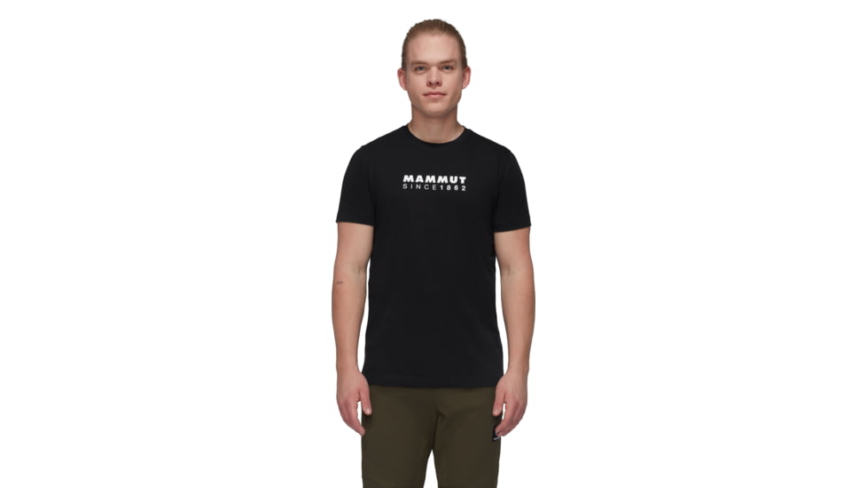 Mammut Core Logo T-Shirt - Mens, Black, 3XL, 1017-04024-0001-118