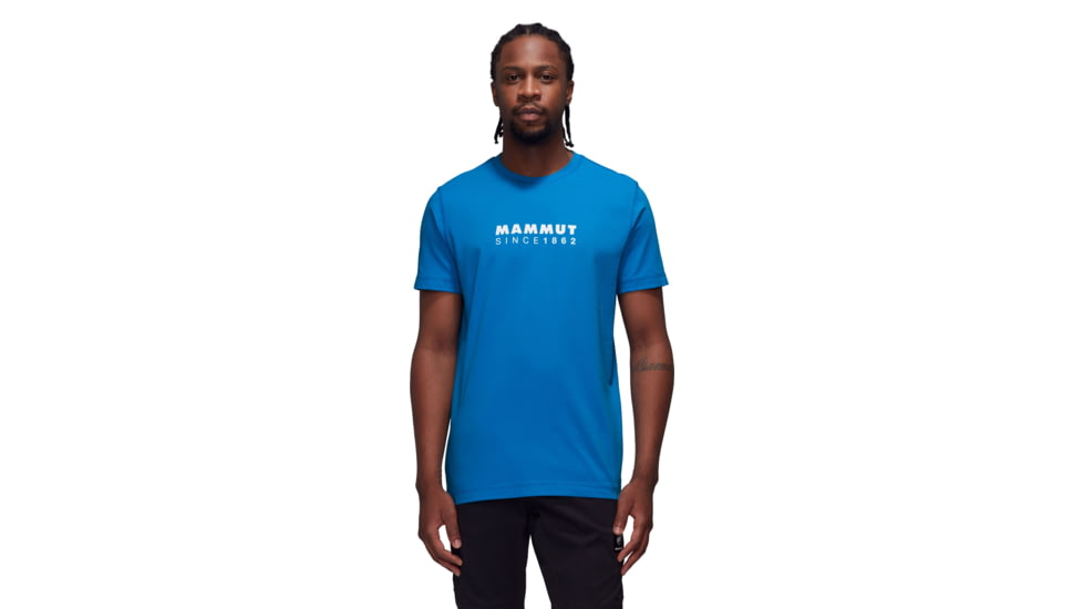 Mammut Core Logo T-Shirt - Mens, Glacier Blue, S, 1017-04024-50589-113