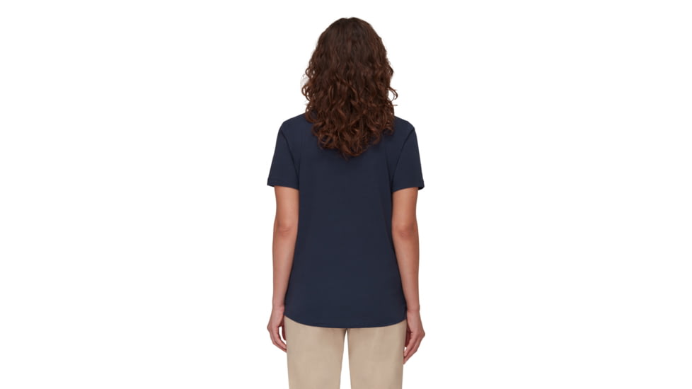 Mammut Core Logo T-Shirt - Womens, Marine, Small, 1017-03902-5118-113