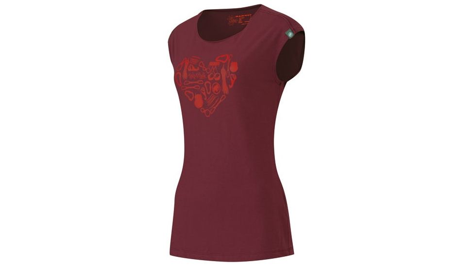 Mammut Cortina T-Shirt - Womens-Barolo-Large