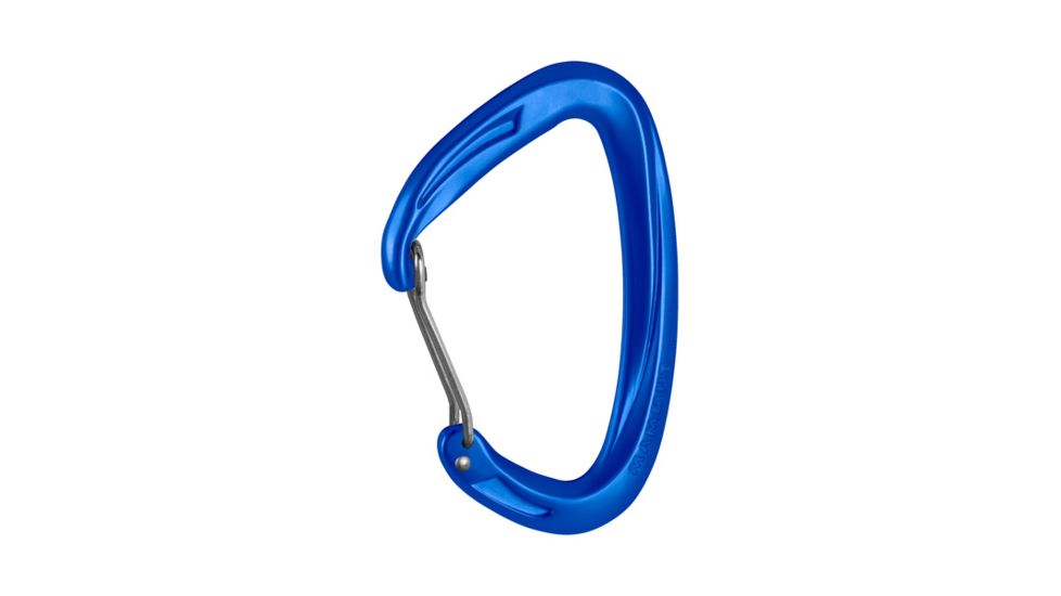 Mammut Crag Carabiner, Wire Gate, Ultramarine, One Size, 2040-02130-11196-1