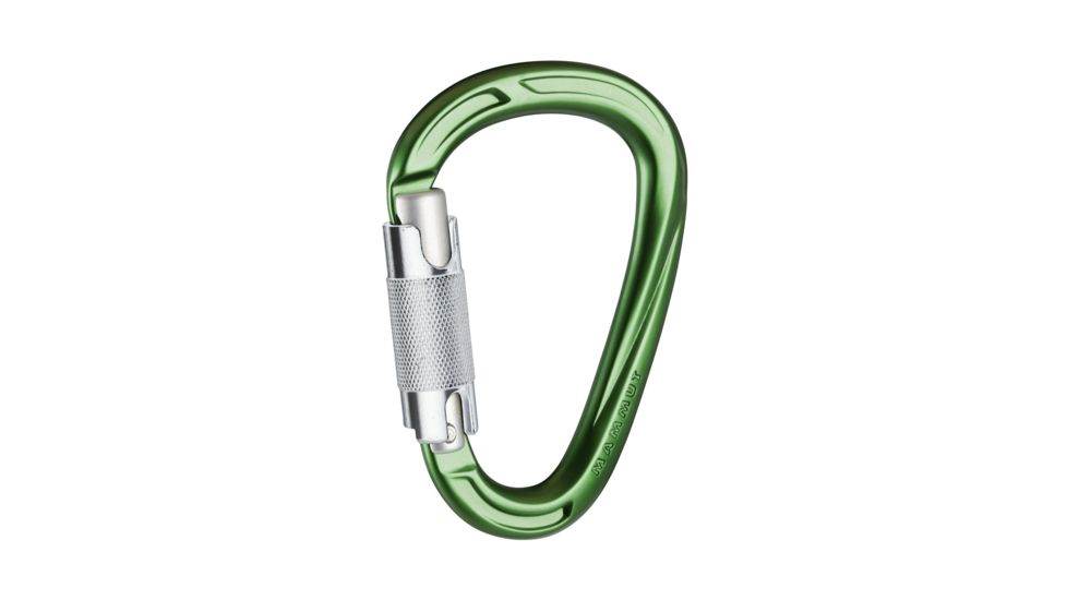 Mammut Crag HMS Twistlock Plus Carabiner-Green