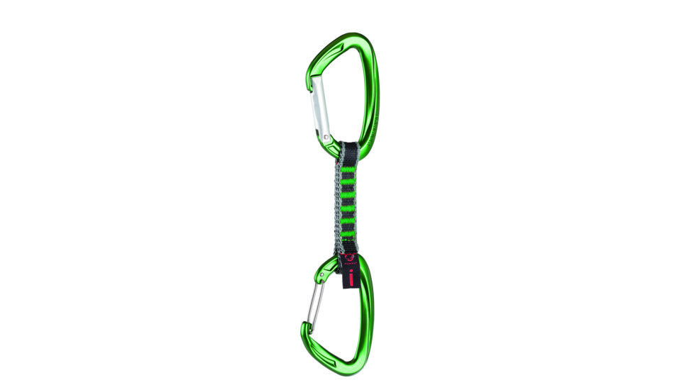 Mammut Crag Indicator Wire Express Set Quickdraw-Green-15 cm