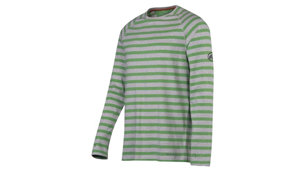 Mammut Crag longsleeve - Men's-Artichoke Striped-Large