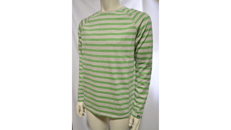 Mammut Crag Longsleeve-Men's-Large-Artichoke Striped