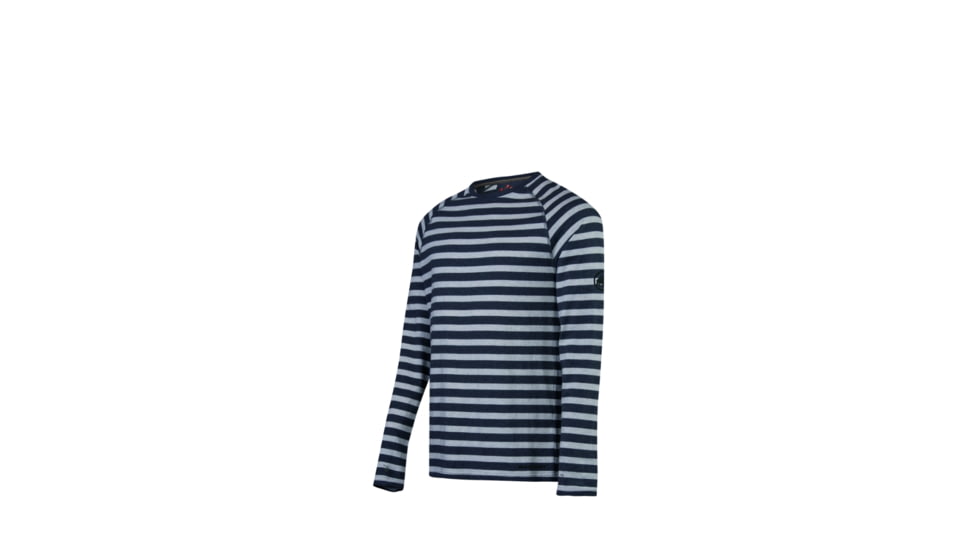 Mammut Crag Longsleeve-Men's-Large-Onyx Striped