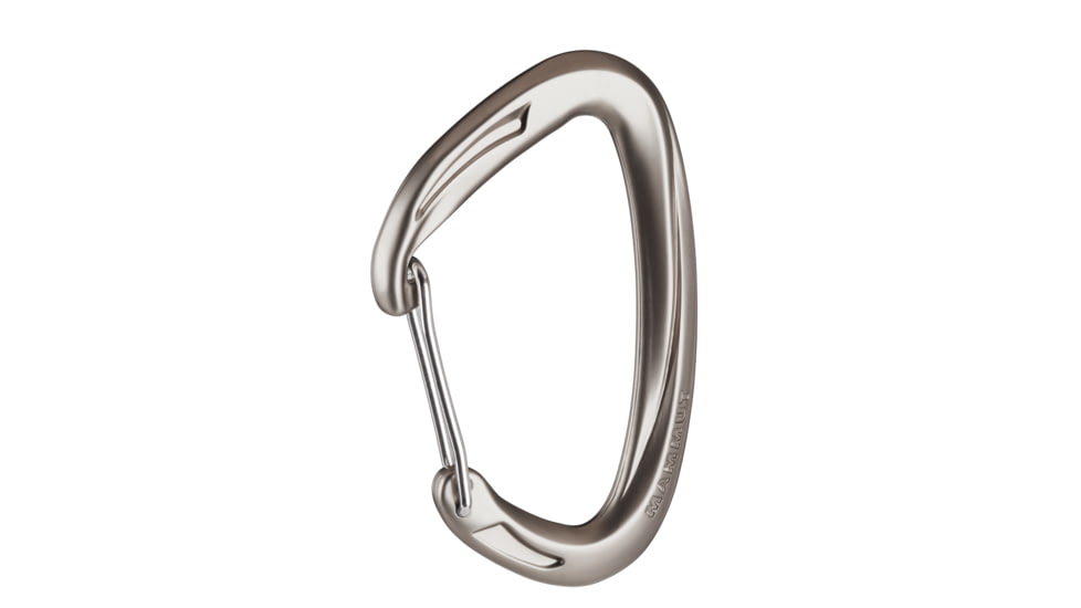 Mammut Crag Wire Gate Carabiner-Grey