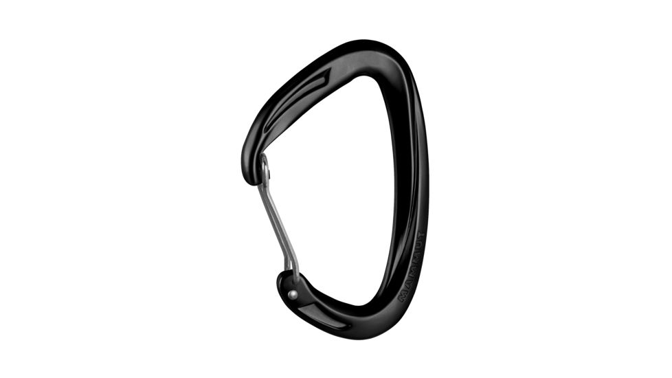 Mammut Crag Wire Gate Carabiner, Phantom, 2040-02131-11203-1