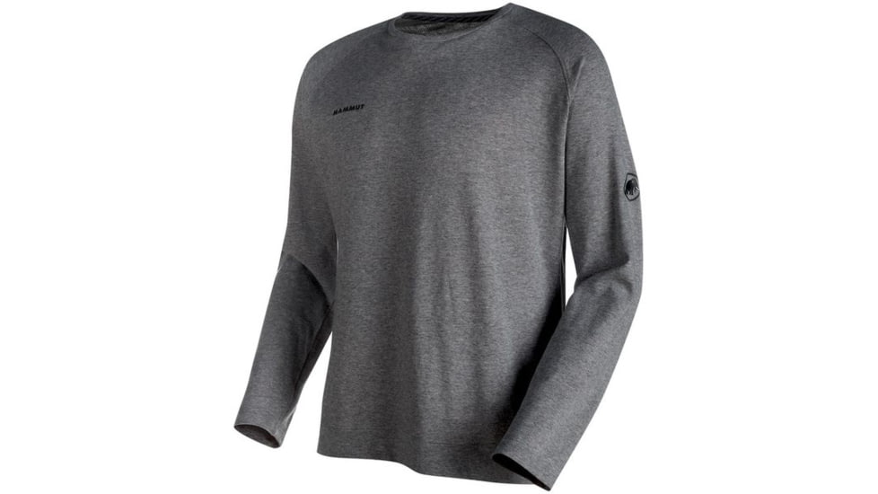 Mammut Crashiano Longsleeve T-Shirt - Men's, Black, 2XL, 1016-00290-0001-117
