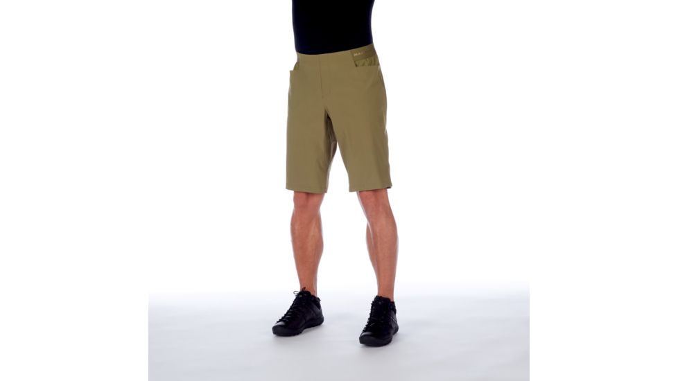 Mammut Crashiano Shorts - Mens, Olive, US 36, 1023-00160-4072-52-10