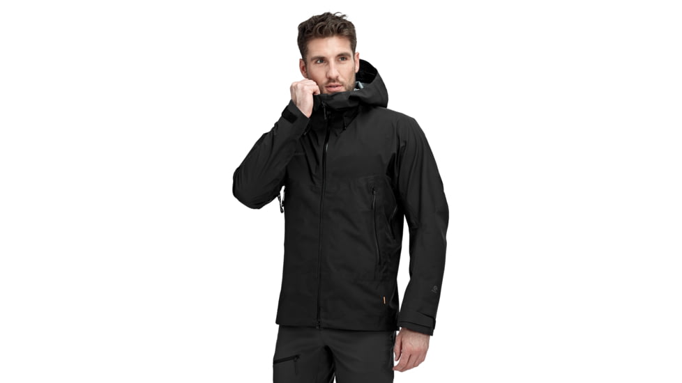 Mammut Crater HS Hooded Jacket - Mens, Black, Small, 1010-27700-0001-113