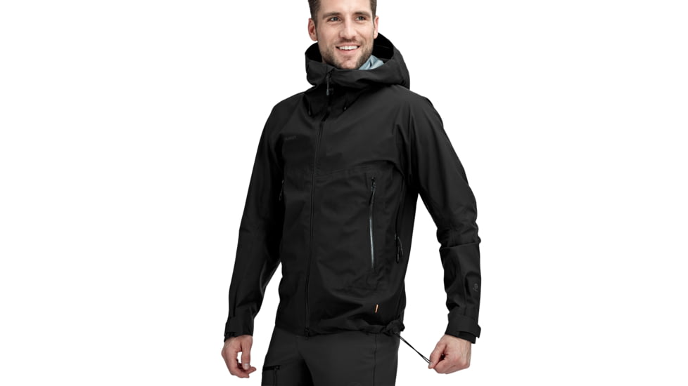 Mammut Crater HS Hooded Jacket - Mens, Black, Small, 1010-27700-0001-113