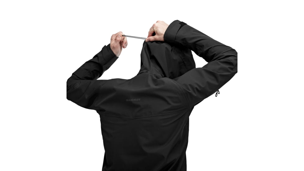 Mammut Crater HS Hooded Jacket - Mens, Black, Small, 1010-27700-0001-113