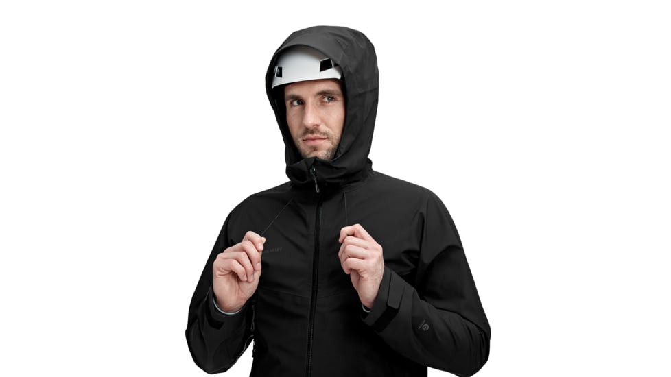 Mammut Crater HS Hooded Jacket - Mens, Black, Small, 1010-27700-0001-113