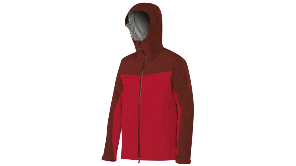 Mammut Crater Jacket - Men's-Lava/Maroon-X-Large