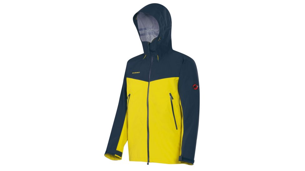 Mammut Crater Jacket - Mens-Salamander/Dark Space-Large