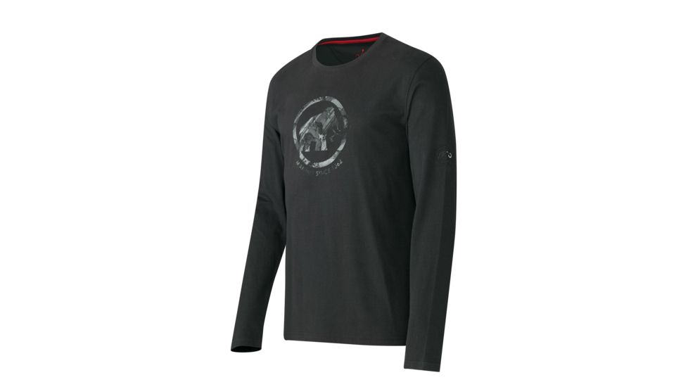 Mammut Cruise Longsleeve - Men's-Black/Graphite-Medium