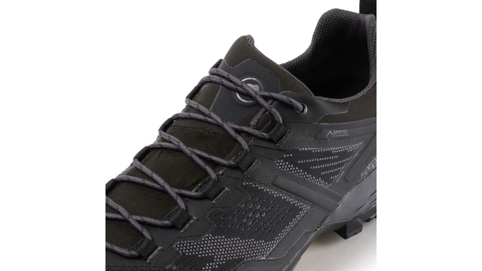 Mammut Ducan Low GTX Backpacking Boots - Mens, Black/Dark Titanium, 10 US, 3030-03520-00288-1090