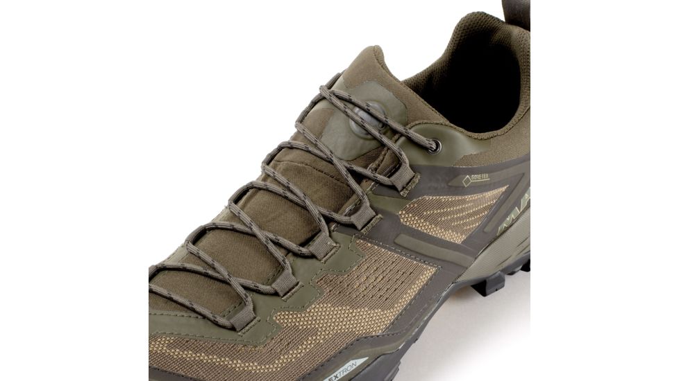 Mammut Ducan Low GTX Backpacking Boots - Mens, Olive/Dark Olive, 9 US, 3030-03520-40084-1080