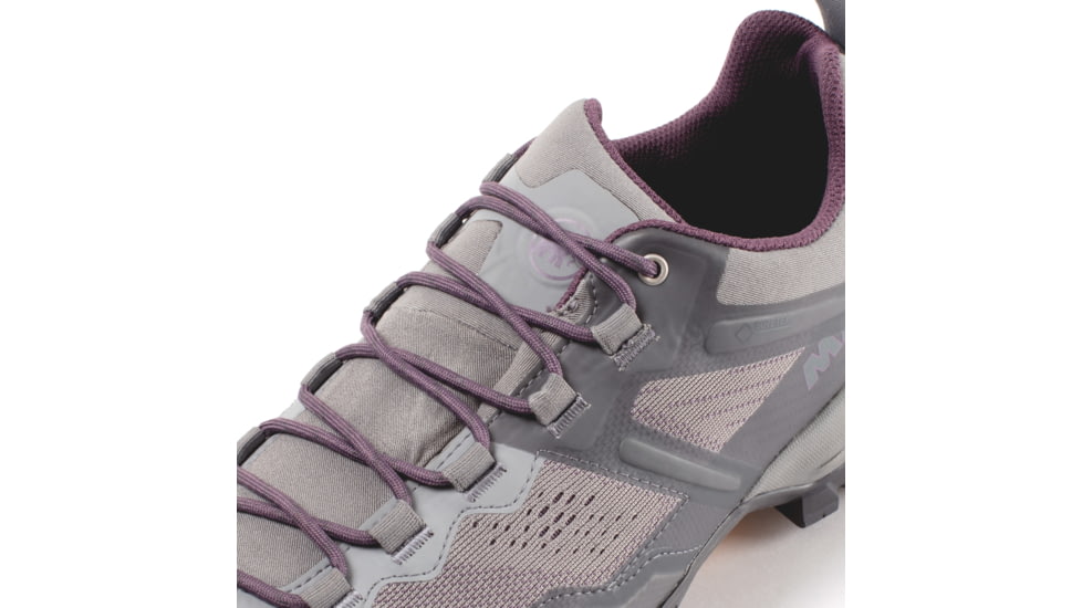 Mammut Ducan Low GTX Backpacking Shoes - Womens, Light Titanium/Light Galaxy, 9 US, 3030-03530-00307-1075