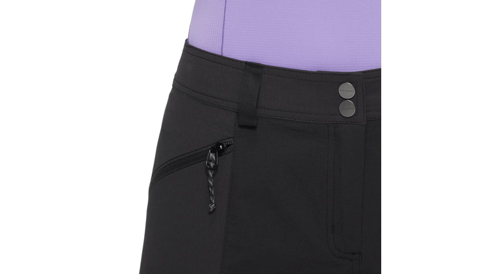 Mammut Ducan Shorts - Womens, Black, US 12, 1023-01120-0001-42