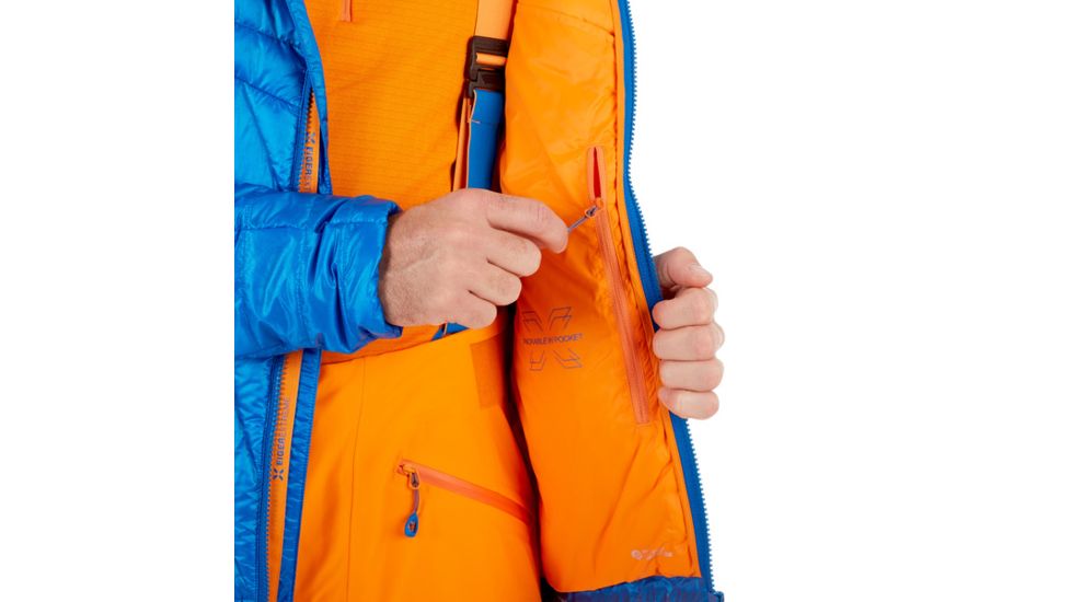 Mammut Eigerjoch Advanced Down Insulated Hooded Jacket - Mens, Ice, XL, 1010-24740-5072-116