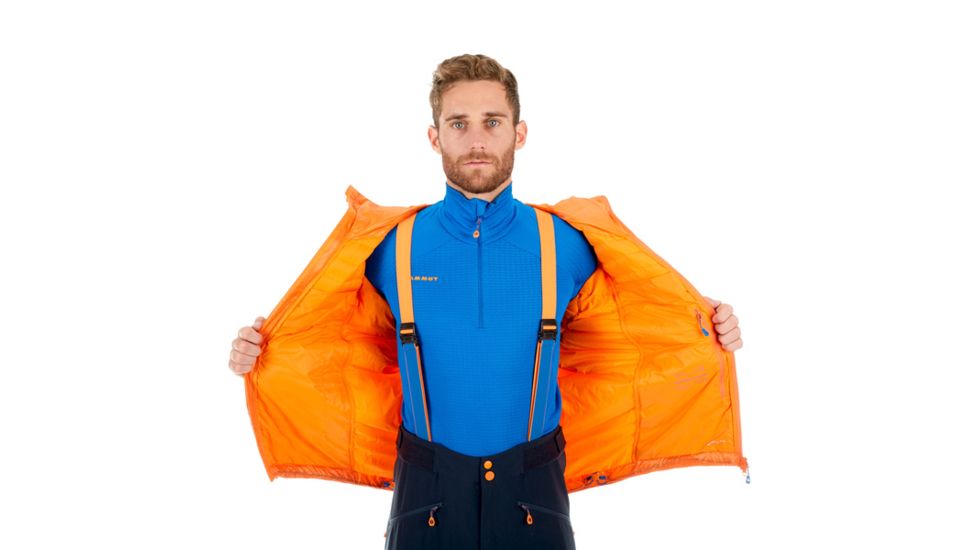 Mammut Eigerjoch Advanced Down Insulated Hooded Jacket - Mens, Sunrise, L, 1010-24740-2153-115