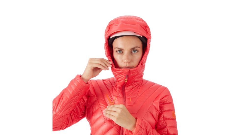 Mammut Eigerjoch Advanced Hooded Down Jacket - Womens, Sunset, Medium, 1010-24730-3500-114