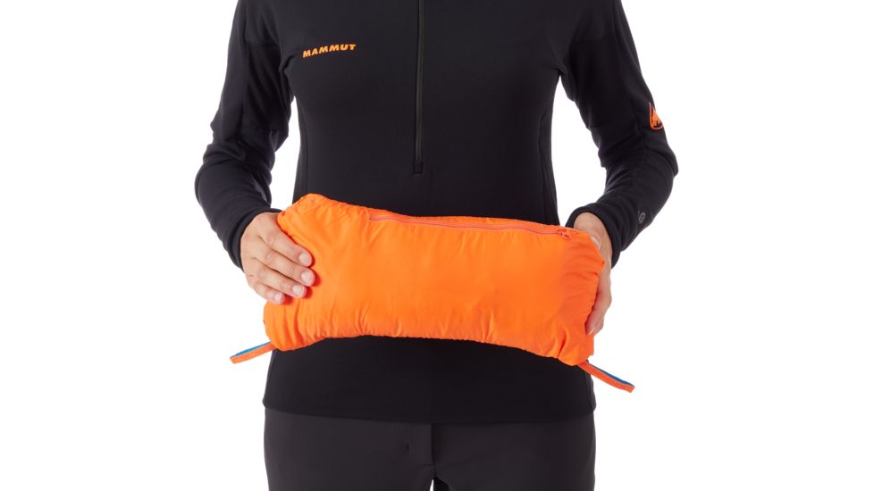 Mammut Eigerjoch Advanced Hooded Down Jacket - Womens, Sunset, Medium, 1010-24730-3500-114