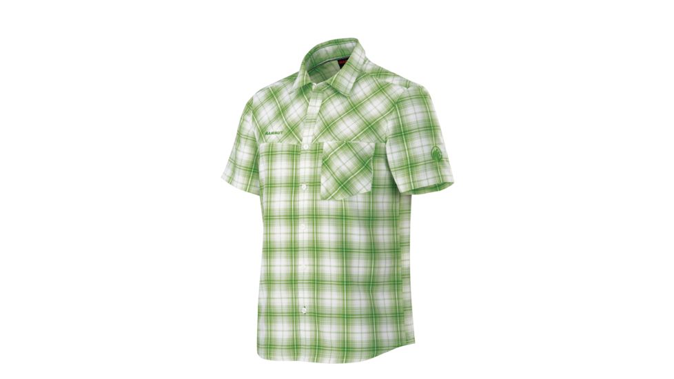 Mammut Eino Shirt - Men's-White/Sherwood-Large