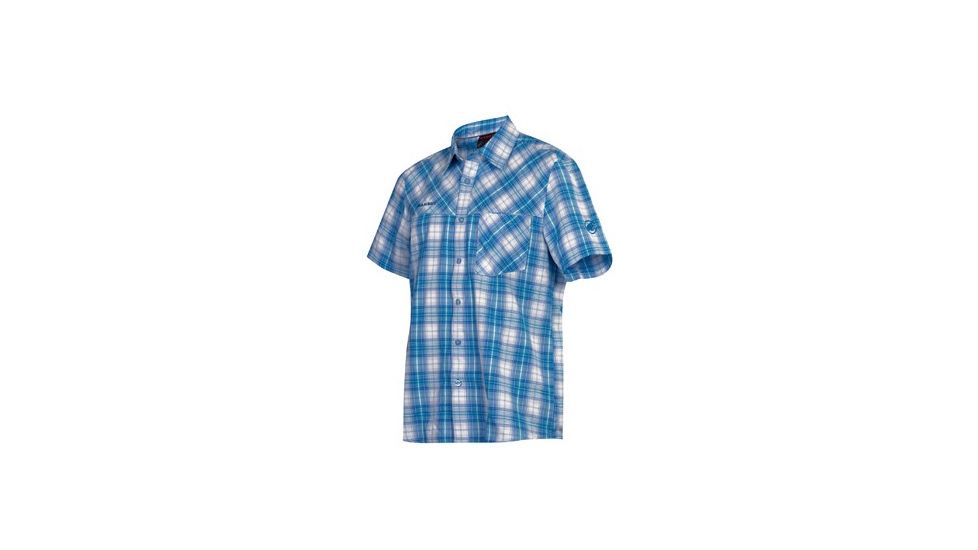 Mammut Eino Shirt - Mens-White/Imperial-Small