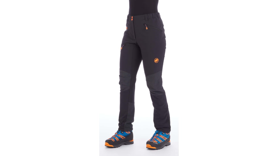Mammut Eisfeld Advanced SO Pants - Womens, Black, 10 Waist, 30 Inseam, 1021-12091-0001-40-10
