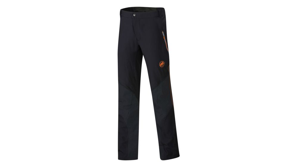 Mammut Eisfeld Light SO Pants - Men's-Black-Regular Inseam-40 Waist