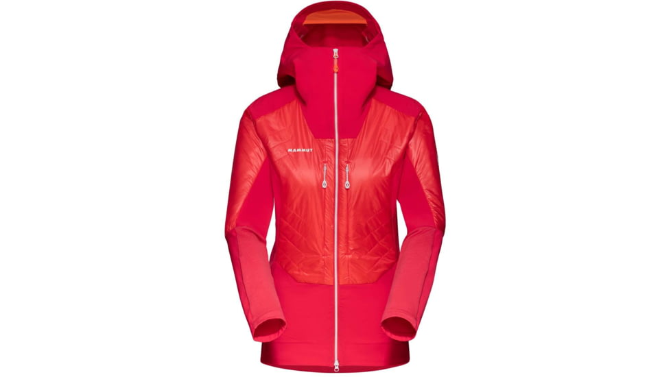 Mammut Eisfeld SO Hybrid Hooded Jacket - Womens, Azalea, Medium, 1011-01270-3637-114