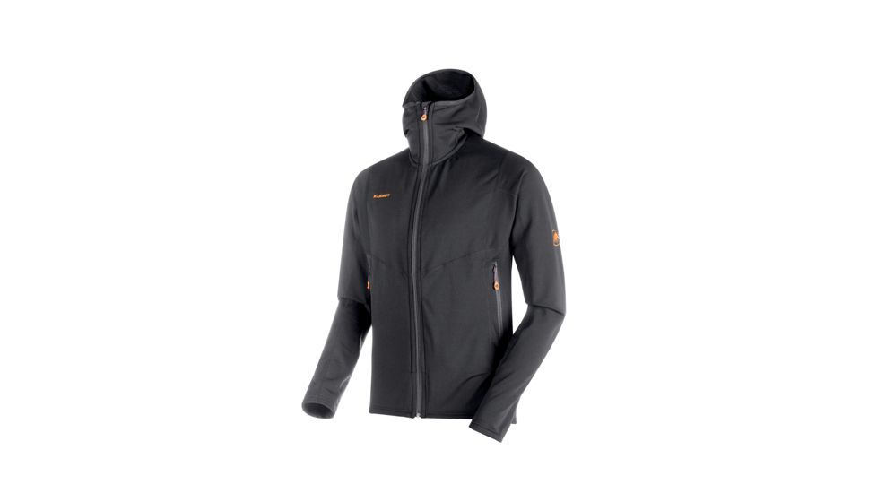 Mammut Eiswand Advanced ML Hooded Fleece Jacket - Men's, Storm, Medium 1010-24680-0239-114